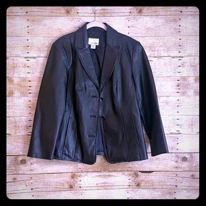 🖤EAST 5TH LEATHER BLAZER🖤 Ladies size L
